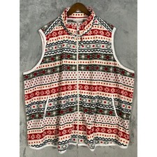 Woman Within Fleece Vest Sz 4X