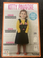Kitty Pinafore Dress Sewing Pattern Simply Sewing Size 6mths To 7 Years Uncut