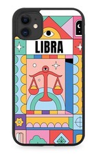 Colourful Libra Zodiac Sign