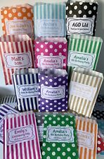 PERSONALISED SWEET BAGS Candy Cart Wedding Christening Birthday Party Mehndi Eid