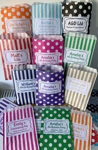 Personalised sweet bags candy - sweet,