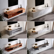 Wall Mounted Wooden TV Stand