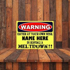 WARNING MELTDOWN THEME