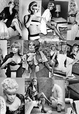 Elke Sommer 12 Sexy Pin-Up 6x4 Glamour TV Film Star Photographs Set Stockings