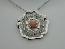 Welsh Clogau Silver & 9ct Rose