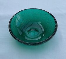 Hadeland green bubble glass