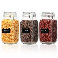 Glass jars 51oz - glass,