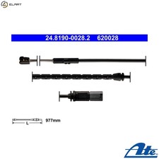 WARNING CONTACT BRAKE PAD WEAR