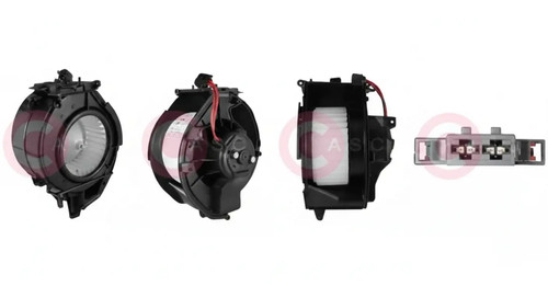 Blower fan for - , drive