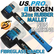 US PRO 32oz Rubber Mallet With