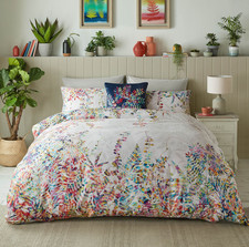 Clarissa Hulse Cascading Kaleidoscope King Duvet Set Rainbow - RRP £110