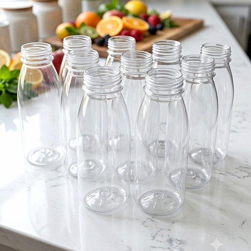 Set clear plastic - of, 10