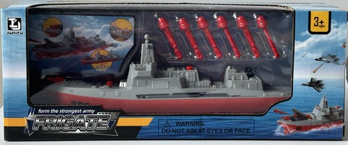 Military frigate ship model - ship,