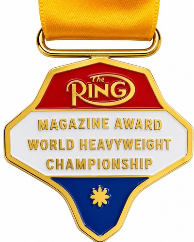 The ring magazine award - the, world
