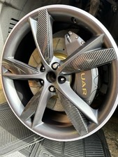 4X GENUINE JAGUAR F-TYPE BLADE ALLOY WHEELS. Genuine TPMS sensors & centre caps