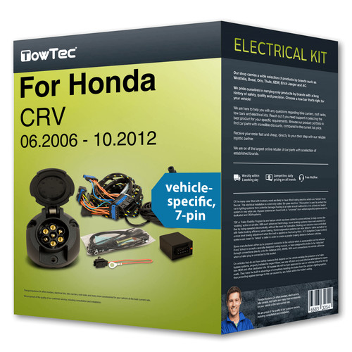 Towbar wiring kit - , 7-pin