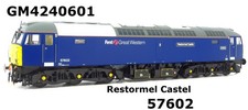 Heljan GM4240601. Class 57 57602 'Restormel Castle' In First Great Western Blue