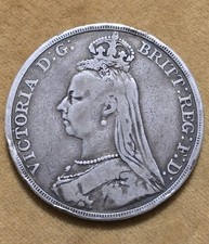 1889 Queen Victoria Silver