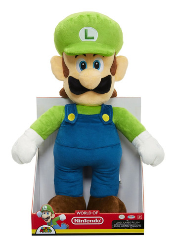 Nintendo jumbo basic plush - nintendo,