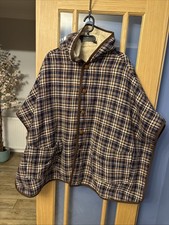 Vintage Reversible Wool Cape