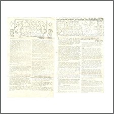 Freek Press Isle Of Wight Festival 1970 Press Release (UK)