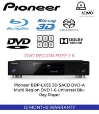 Pioneer BDP-LX55 3D SACD DVD-A Multi Region DVD 1-6 Universal Blu-Ray Player RR