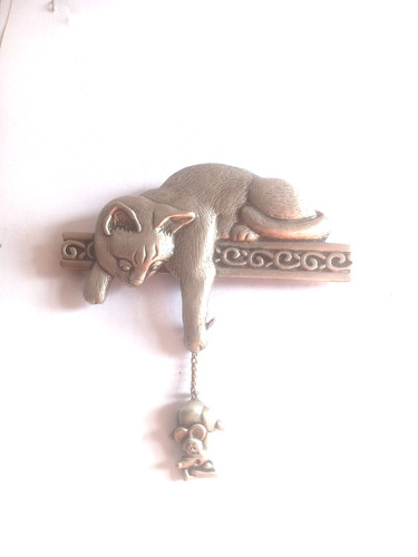 Vintage signed pewter - jj,