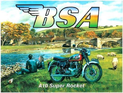 Bsa a10 super rocket - bsa,