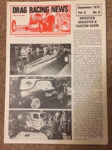 Drag racing news september - drag,
