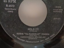 Eddie "Cleanhead" Vinson "Hold