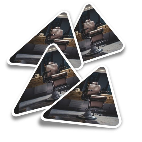 Triangle stickers vintage - 4x,