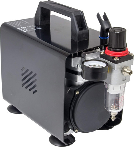Quiet oil free airbrush - oil-free,