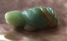 Vintage Unisex Natural Genuine Jade Turtle Pendant Gift 