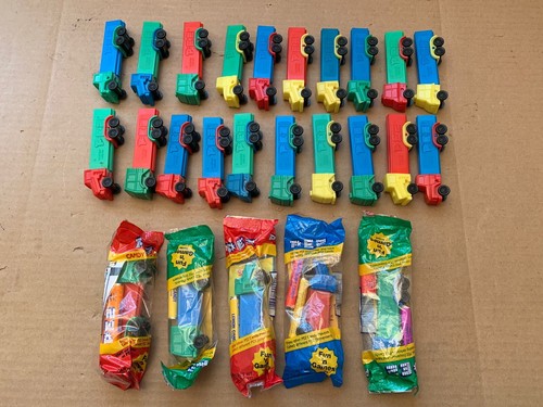Lot pez truck dispensers - of, 25