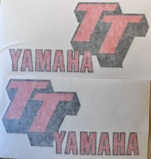 YAMAHA TT500F 1979 PETROL TANK DECALS