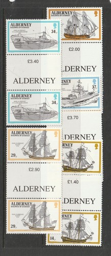 Alderney 1990 royal navy - alderney,