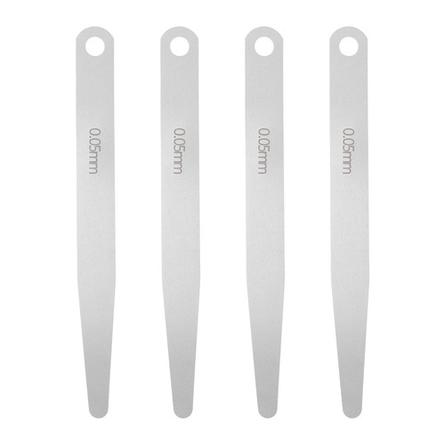 4pcs metric thickness feeler - 4pcs,