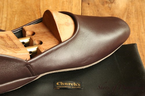Church burgundy leather - burgundy,