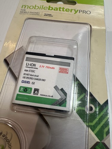 Nexxus battery for nokia 6700 - for,