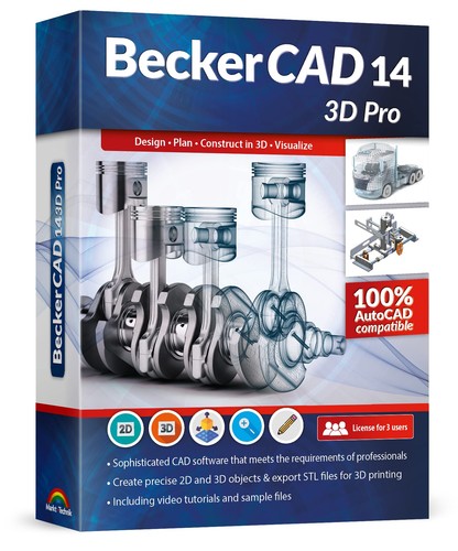 Beckercad pro cad - 3d,