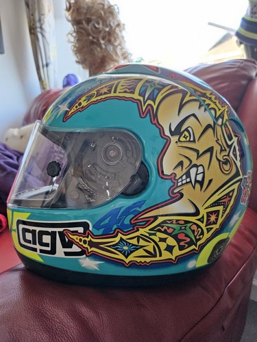 Valentino rossi helmet agv - helmet,