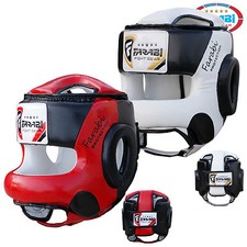 Farabi Head Guard Grill Bar Martial Arts Kickboxing Training Protection 