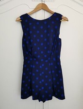 TOPSHOP Vintage Style Blue &