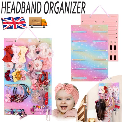 Girls headband holder wall - headband,