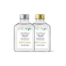Zam Zam Water Bottles Wedding