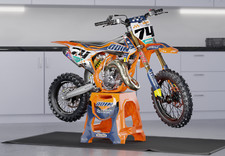 KTM ODIN MX Graphics Kit Motocross Graphics SX SXF EXC EXCF 65cc-500cc Stickers