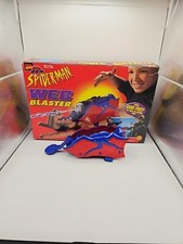 Marvel Spiderman Web Blaster Toy Biz 1997 Vintage With Box