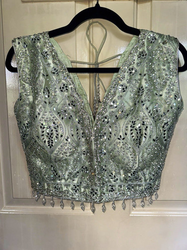Women green net - green,