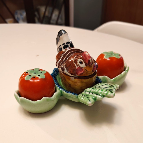 Vintage ceramic tomato - vintage,