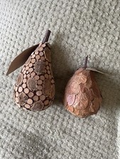 Wooden Dried Leaf Pear Fruit